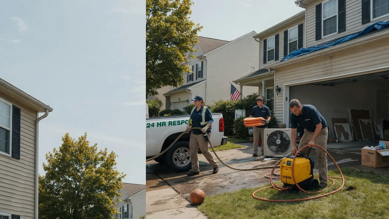 Emergency Water Damage Restoration in Twin Bridges, CA near me